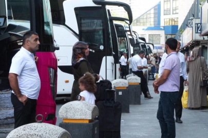 15 Temmuz Demokrasi Otogarı'nda okula dönüş yoğunluğu