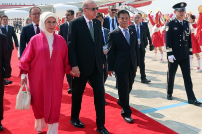 Cumhurbaşkanı Erdoğan Çin'de