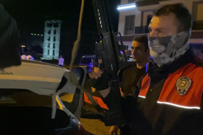 Aksaray'da araç bagajında bulunan tüfeğe el konuldu