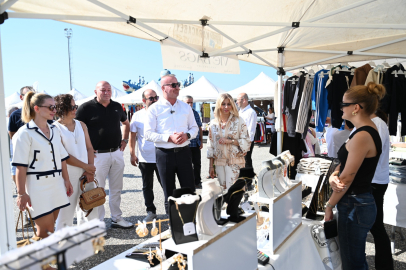 Bursa Karacabey’de kadın girişimcilerden renkli alışveriş şenliği