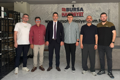 Basın İlan Kurumu Bursa Bölge Müdürü Gökhan Eren’den Bursa Hakimiyet’e ziyaret