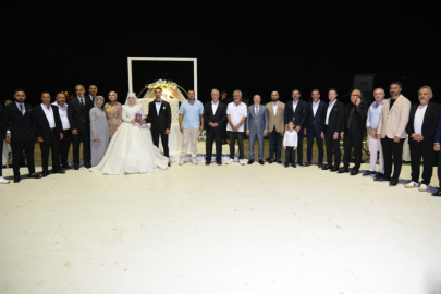 Bursa'da siyaset ve iş dünyasını buluşturan düğün