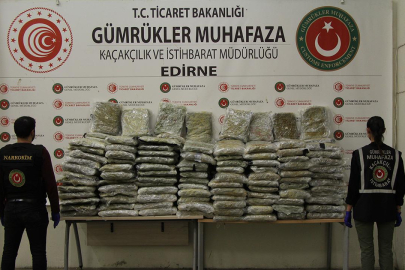 Edirne'de zehir tacirlerine göz açtırılmıyor: 5,2 ton uyuşturucu ele geçirildi