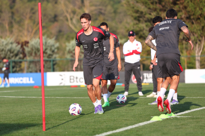 Milliler, Gürcistan maçı hazırlıklarını sürdürdü