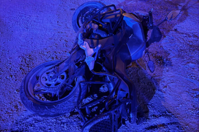 Antalya Korkuteli'nde motosiklet şarampole uçtu: 1 ölü, 1 yaralı