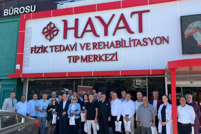 Bursa'da Hayat Fizik Tedavi ve Rehabilitasyon Merkezi muhtarları ağırladı