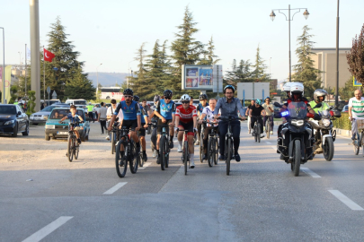 Bursa İnegöl’de zaferden kurtuluşa bisiklet turu düzenlendi