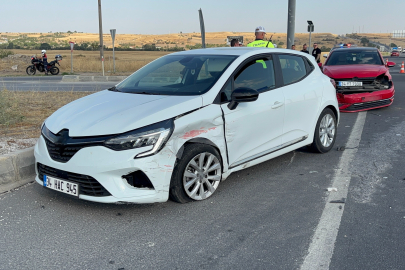 Edirne'de otomobiller çarpıştı: 1 yaralı