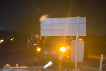 Tekirdağ Muratlı'da korkutan kaza: Bir araç alev aldı