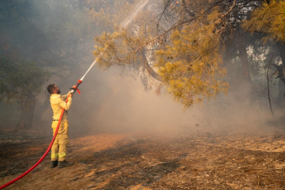 Akdeniz coğrafyasında orman yangını riski devam ediyor