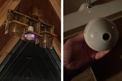 Bungalovdaki gizli kamera skandalında gelişme! 'Biz odaya girince söndü'