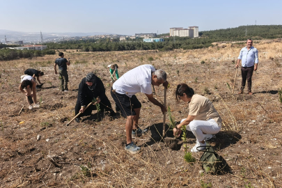 Bursa'da sigarayı bırakan vatandaşlar fidan dikimi gerçekleştirdi