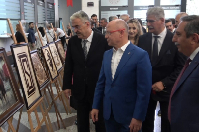 Bursa'da yükümlülerin el becerileri sergilendi