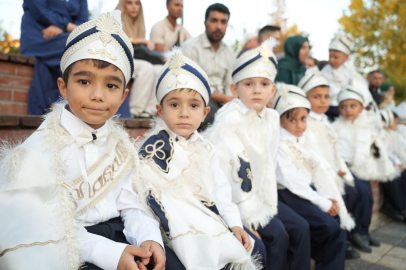 Bursa Yenişehir'de sünnet şöleni mutluluğu