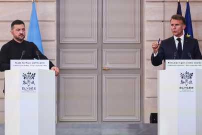 Macron: Ukrayna'ya asker göndermek için resmen taahhütte bulunan 26 ülke var