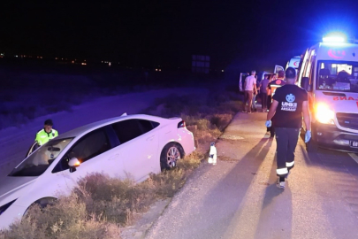 Aksaray’da otomobil, hafif ticari araca çarptı: 4 yaralı