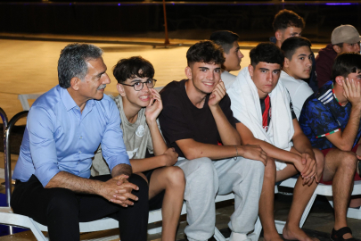 Bursa Gemlik'te yazın keyfini çıkardılar