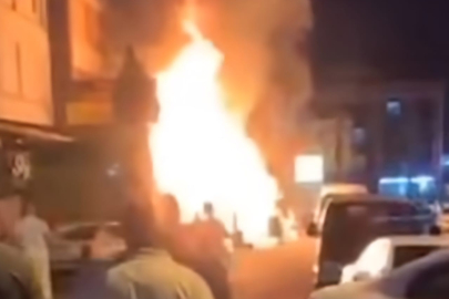 Kırşehir’de hırdavat dükkanında yangın: 1 yaralı