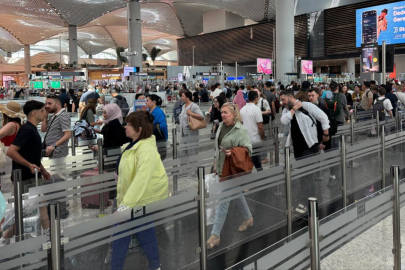 Yılın 8 ayında hava yoluyla 162,6 milyon yolcu seyahat etti