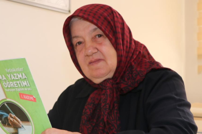 66'sında okuma yazma öğrendi, hayali üniversite okumak!