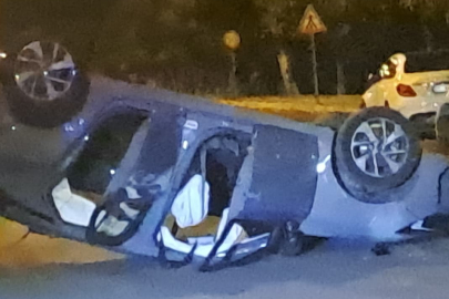 Diyarbakır'da otomobil takla attı: 3 yaralı