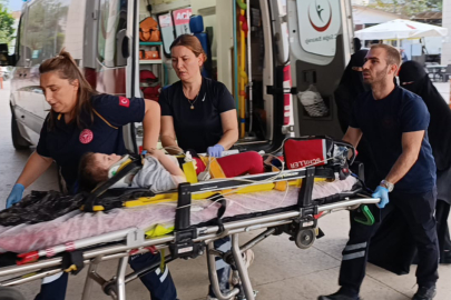 Bursa'da 5 yaşındaki çocuk 3.kattan düştü!