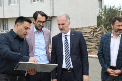 Bursa İnegöl'de 43 araçlık otopark yapımında sona gelindi