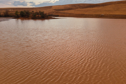 Kırıkkale'de kuruyan gölet sağanak yağışla yeniden doldu: Su seviyesi yüzde 50'yi aştı