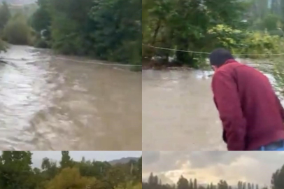 Mersin'de kuvvetli yağış, su taşkınlarına neden oldu