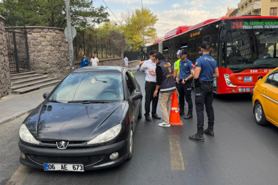 Okul çevrelerinde denetim yapıldı