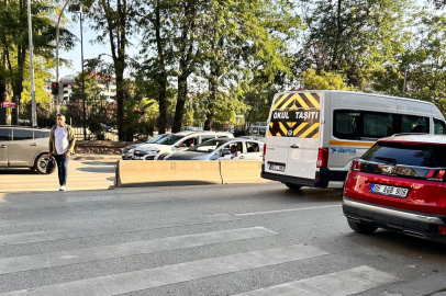 Ankara'da bir sürücü yaya geçidinde tartıştığı kadını yumrukladı