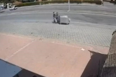 Kayseri'de ilginç kaza