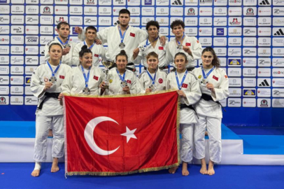 Osmangazi Belediyespor’un judocusu Avrupa kürsüsünde