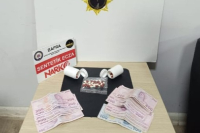 Samsun Bafra'da uyuşturucu operasyonu: 1 tutuklama