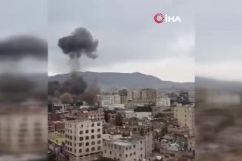 İsrail ordusu, Yemen'in başkenti Sana'ya hava saldırısı düzenledi