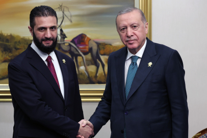 Cumhurbaşkanı Erdoğan, Suriye Cumhurbaşkanı Şara ile görüştü