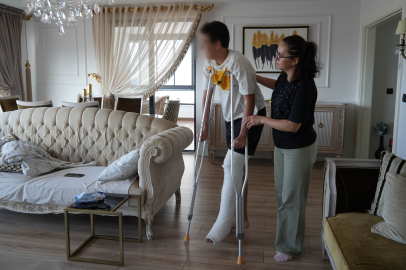 Samsun'da özel okulda 'akran şiddeti' iddiası: Öğrencinin ayağı kırıldı