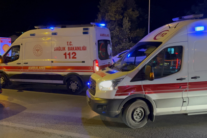 Edirne’de zincirleme kaza: 1 sürücü kaçtı, 1 sürücü alkollü çıktı, 1 kişi yaralandı