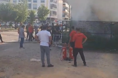 Elazığ’da depo yangını