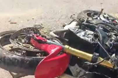 Edirne'de tamir ettiği motosikletle test sürüşü sırasında kaza yaptı