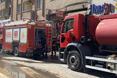 Elazığ'da odunluk yangını: 1 kişi dumandan etkilendi