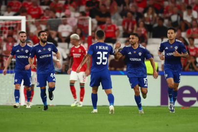 Tarihinde ilk kez Devler Ligi'ne giden takım Benfica'yı sahadan sildi