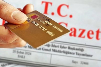 Resmi gazetede yayımlandı: Kredi kartı faizlerinde değişiklik