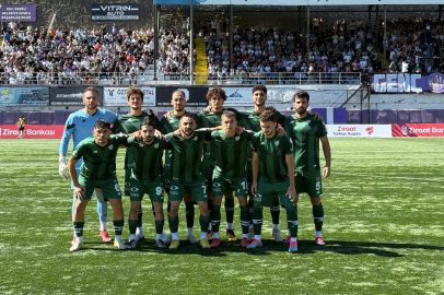 Zonguldak'ta saha koşulları oyunu etkiledi!
