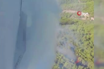 Aydın ve Muğla’daki orman yangınlarının enerjisi düşürüldü
