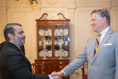 Suriye Dışişleri Bakanı Şeybani, ABD Dışişleri Bakanı Yardımcısı Landau ile görüştü