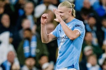 Manchester City'de Erling Haaland bu rekoru da kırdı