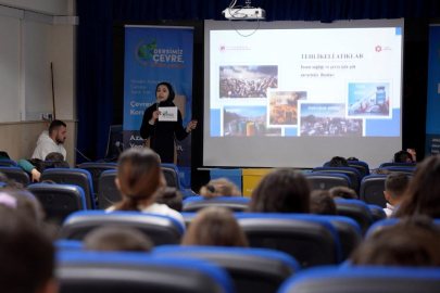 "Dersimiz Çevre, Birlikte Geleceğe" projesiyle 306 bin 740 öğrenciye ulaşıldı