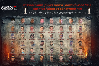 Hamas, esirlerin fotoğrafını yayınlayarak İsrail'i uyardı