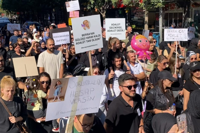 Bursa İnegöl'de Berra için adalet yürüyüşü düzenlendi